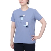 (レディース)ヘランカサンスクリーン 半袖Tシャツ LT5SHT01L BL00