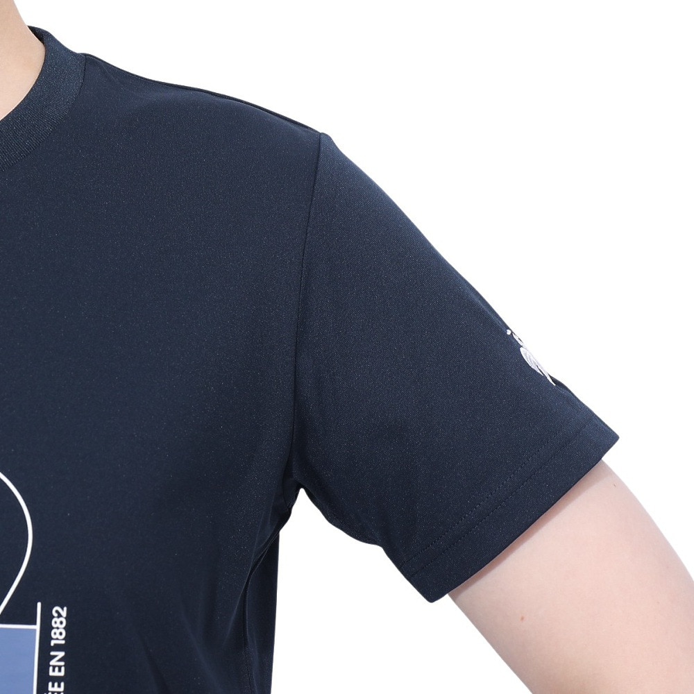 ルコックスポルティフ（lecoqsportif）（レディース）ヘランカサンスクリーン 半袖Tシャツ LT5SHT01L NV00