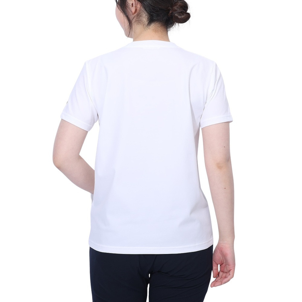 ルコックスポルティフ（lecoqsportif）（レディース）ヘランカサンスクリーン 半袖Tシャツ LT5SHT01L WH00