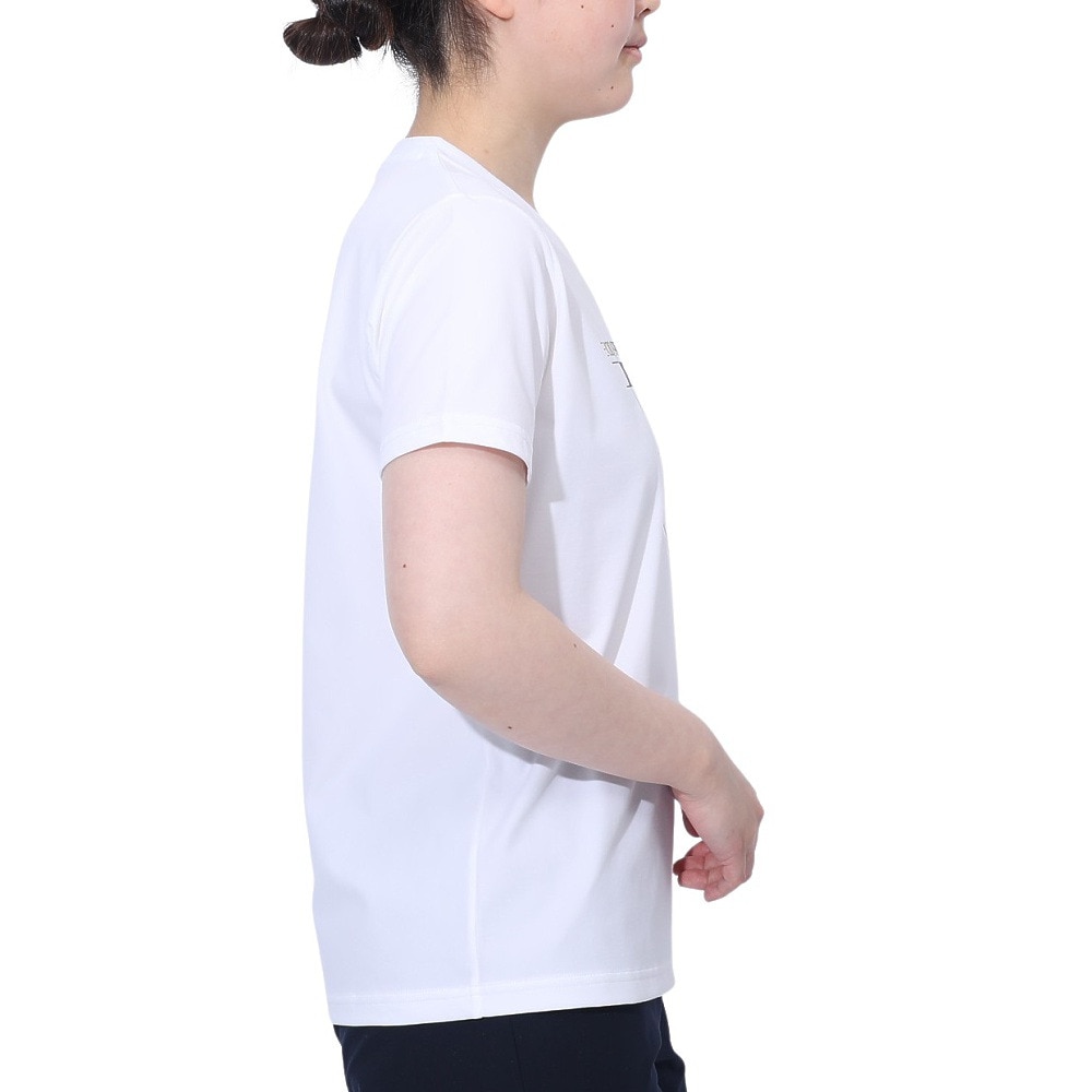 ルコックスポルティフ（lecoqsportif）（レディース）ヘランカサンスクリーン 半袖Tシャツ LT5SHT01L WH00