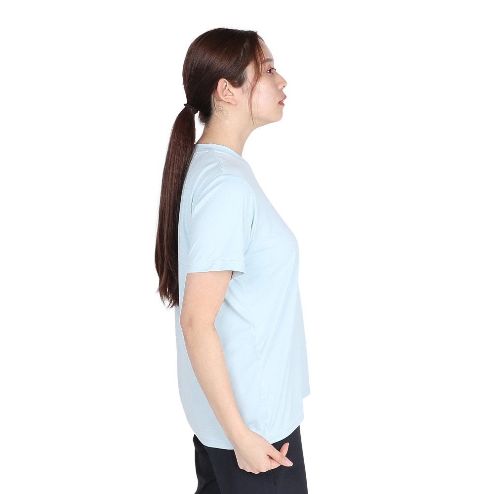 ルコックスポルティフ（lecoqsportif）（レディース）サンスクリーン 半袖Tシャツ LT5SHT07L BL00
