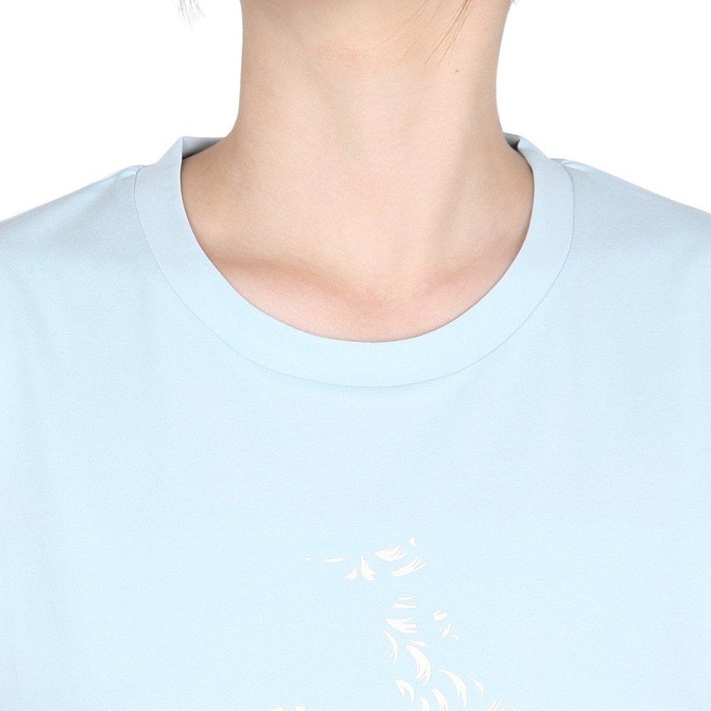 ルコックスポルティフ（lecoqsportif）（レディース）サンスクリーン 半袖Tシャツ LT5SHT07L BL00
