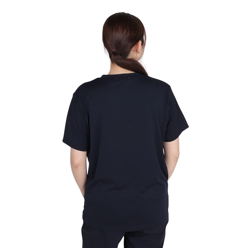 ルコックスポルティフ（lecoqsportif）（レディース）サンスクリーン 半袖Tシャツ LT5SHT07L NV00