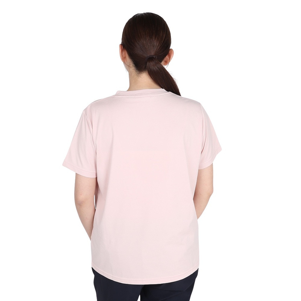 ルコックスポルティフ（lecoqsportif）（レディース）サンスクリーン 半袖Tシャツ LT5SHT07L PK00