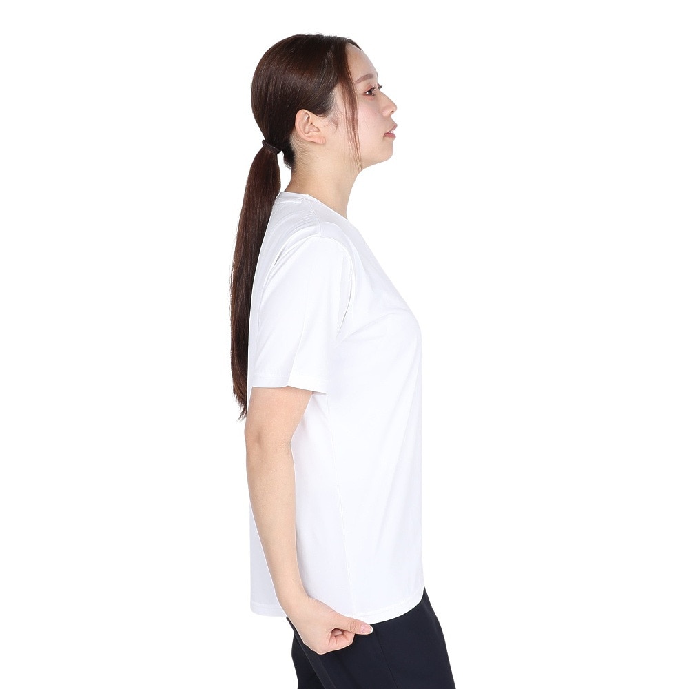 ルコックスポルティフ（lecoqsportif）（レディース）サンスクリーン半袖Tシャツ LT5SHT07L WH00
