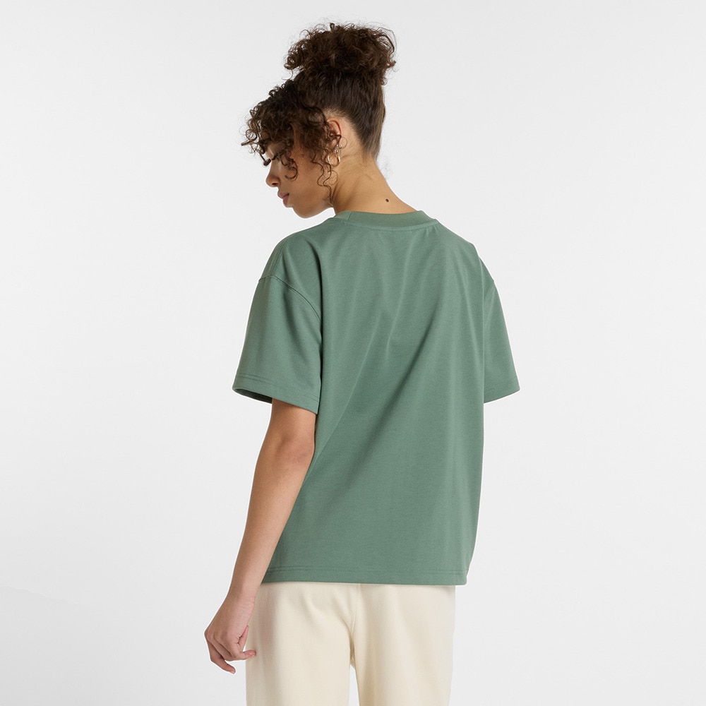 ニューバランス（new balance）（レディース）オーバーサイズＴシャツ AWT51134DKJ
