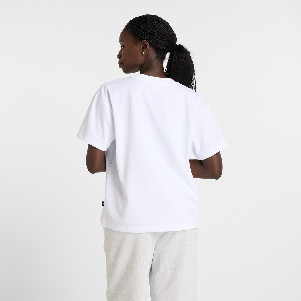 ニューバランス（new balance）（レディース）オーバーサイズＴシャツ AWT51134WT