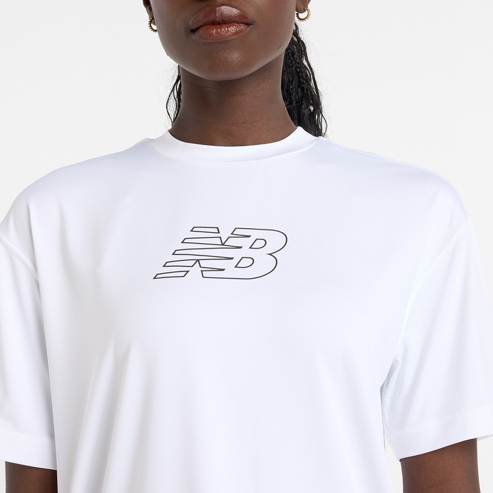 ニューバランス（new balance）（レディース）リラックスグラフィックＴシャツ AWT51135SST