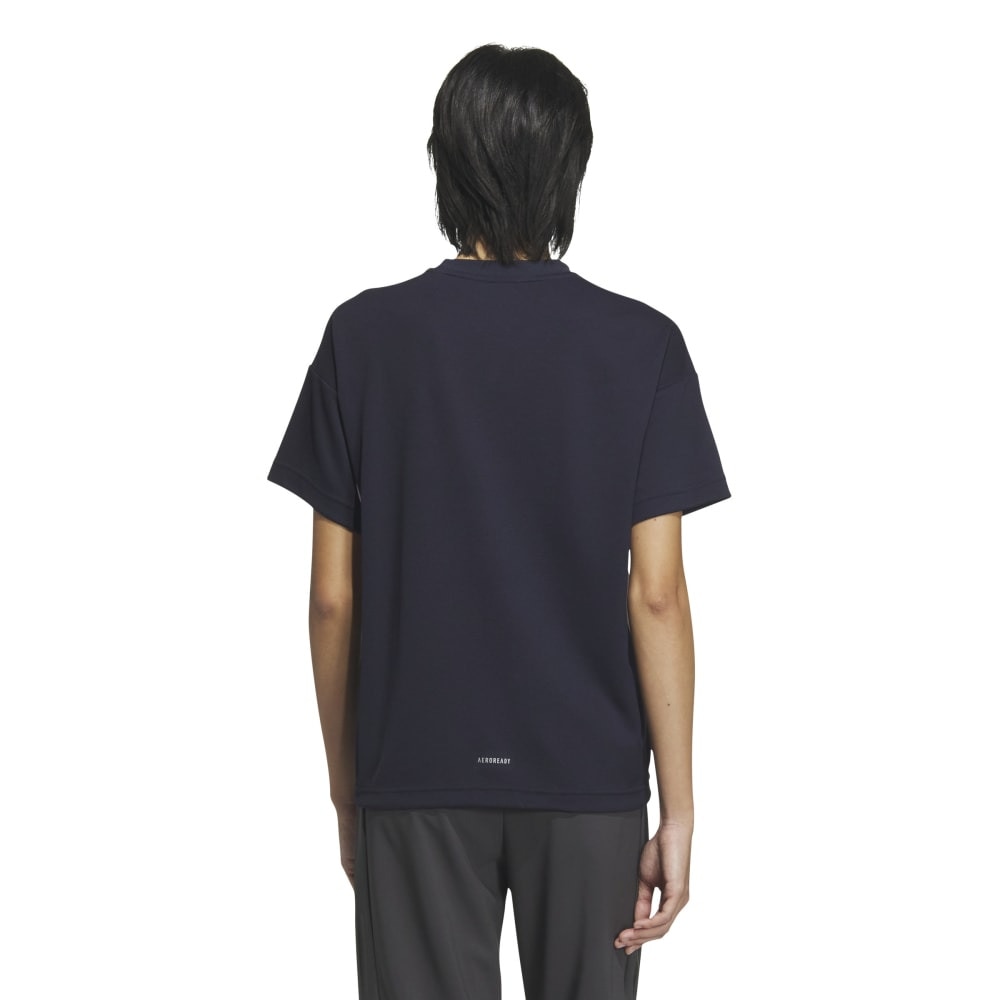 アディダス（adidas）（レディース）カラーブロック 半袖Tシャツ KQD82-JP0007