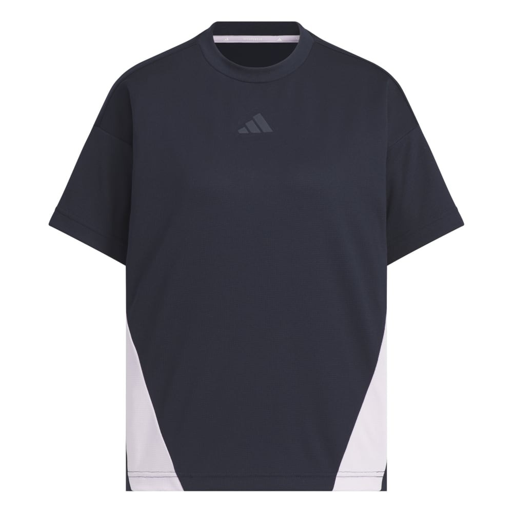 アディダス（adidas）（レディース）カラーブロック 半袖Tシャツ KQD82-JP0007