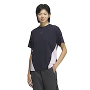 (レディース)カラーブロック 半袖Tシャツ KQD82-JP0007