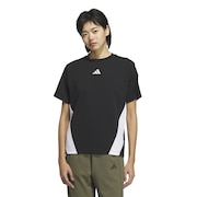 (レディース)カラーブロック 半袖Tシャツ KQD82-JP0008