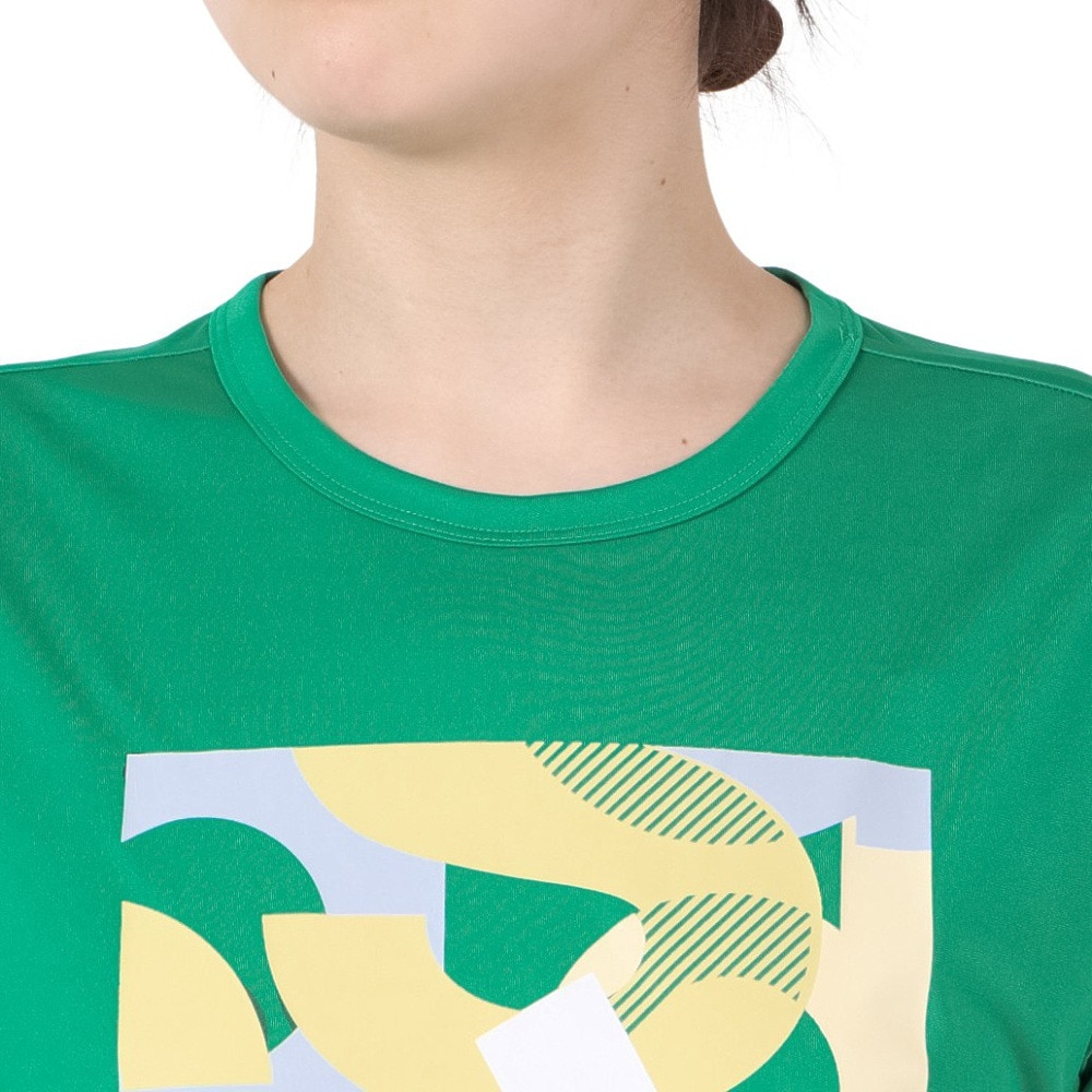 アディダス（adidas）（レディース）グラフィック 半袖Tシャツ KQD83-JP0010