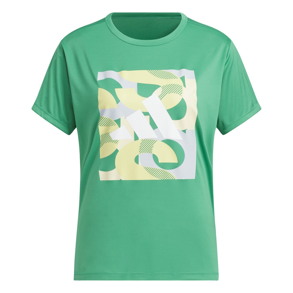 アディダス（adidas）（レディース）グラフィック 半袖Tシャツ KQD83-JP0010