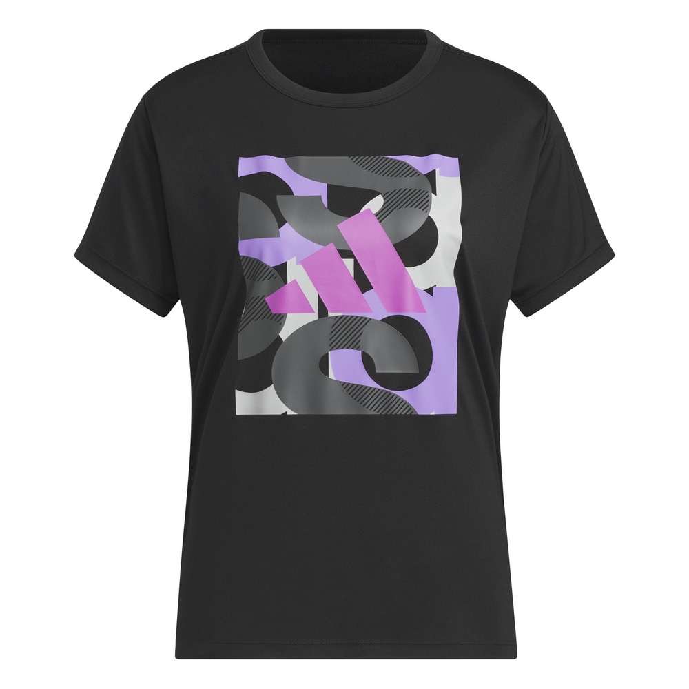 アディダス（adidas）（レディース）グラフィック 半袖Tシャツ KQD83-JP0011