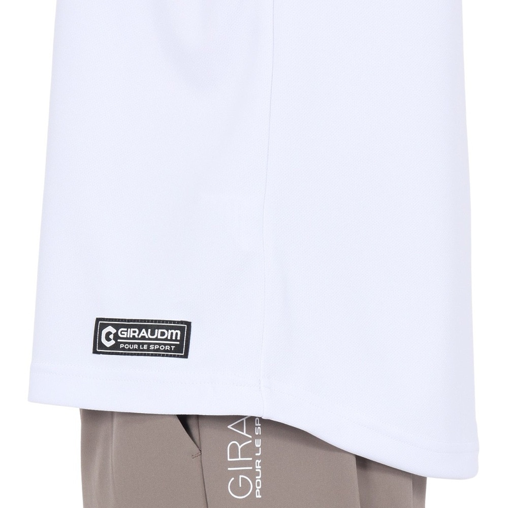 ジローム（GIRAUDM）（レディース）ドライプラス プリント 半袖Tシャツ MST09E CT5S0026-TR864-GRES WHT