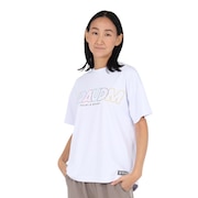 (レディース)ドライプラス プリント 半袖Tシャツ MST09E CT5S0026-TR864-GRES WHT