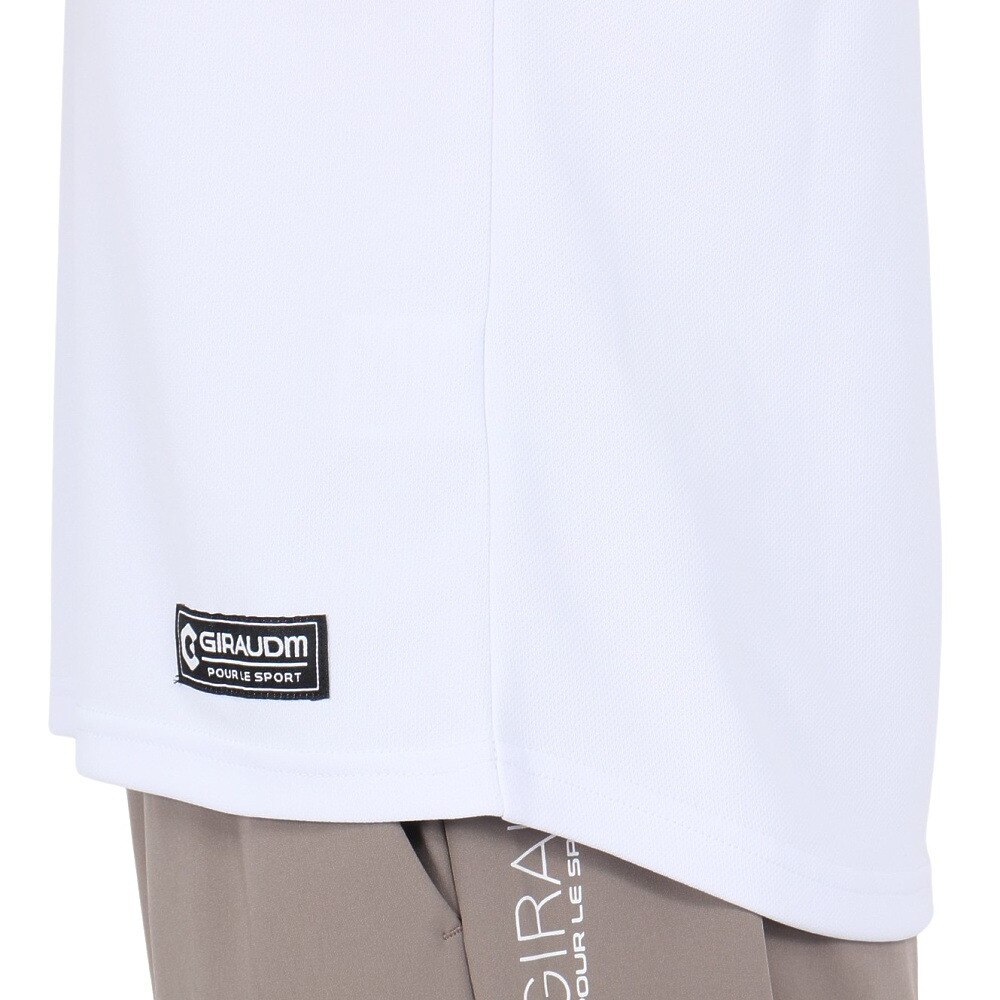 ジローム（GIRAUDM）（レディース）ドライプラス プリント 半袖Tシャツ MST44E CT5S0028-TR864-GRES WHT