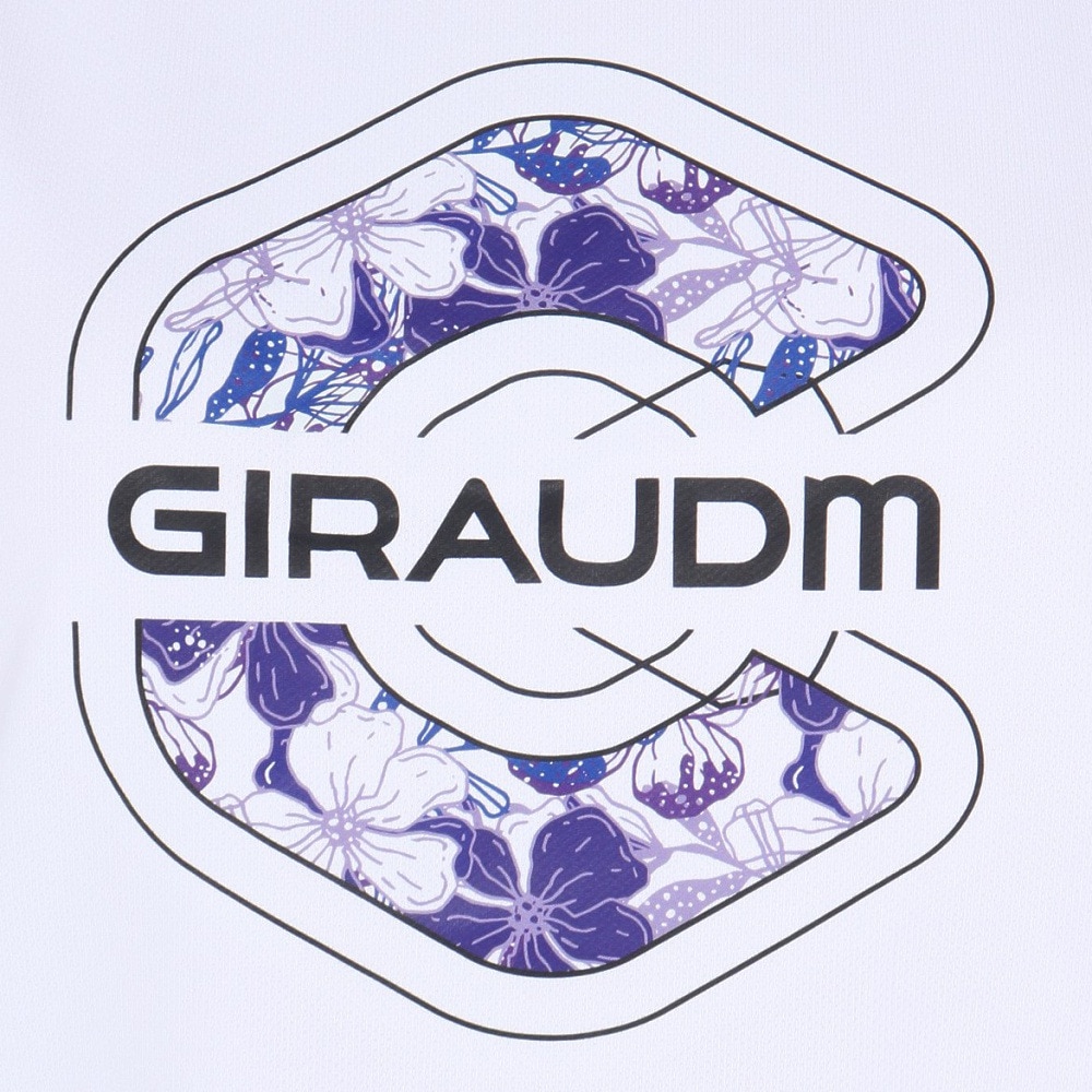 ジローム（GIRAUDM）（レディース）ドライプラス プリント 半袖Tシャツ MST44E CT5S0028-TR864-GRES WHT