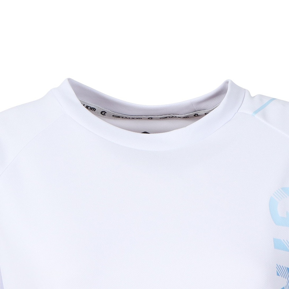 ジローム（GIRAUDM）（レディース）ドライプラス プリント MST19E 半袖 Tシャツ CT5S0032-TR864-GRES WHT