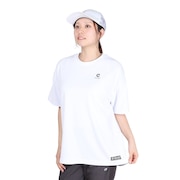 (レディース)ドライプラス プリント半袖Tシャツ MST45E CT5S0034-TR864-GRES WHT