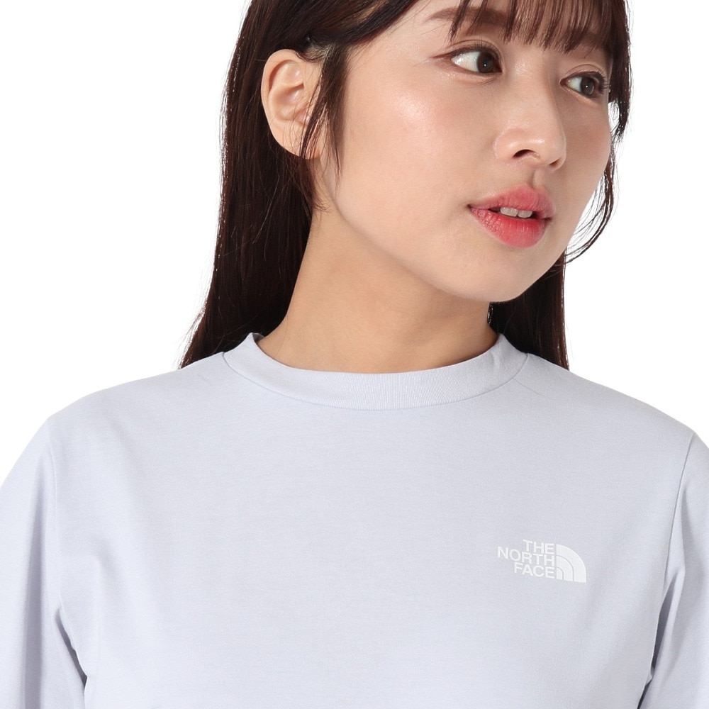ザ・ノース・フェイス（THE NORTH FACE）（レディース）半袖 ES フラワーボックスロゴ Tシャツ NTW32583 MH