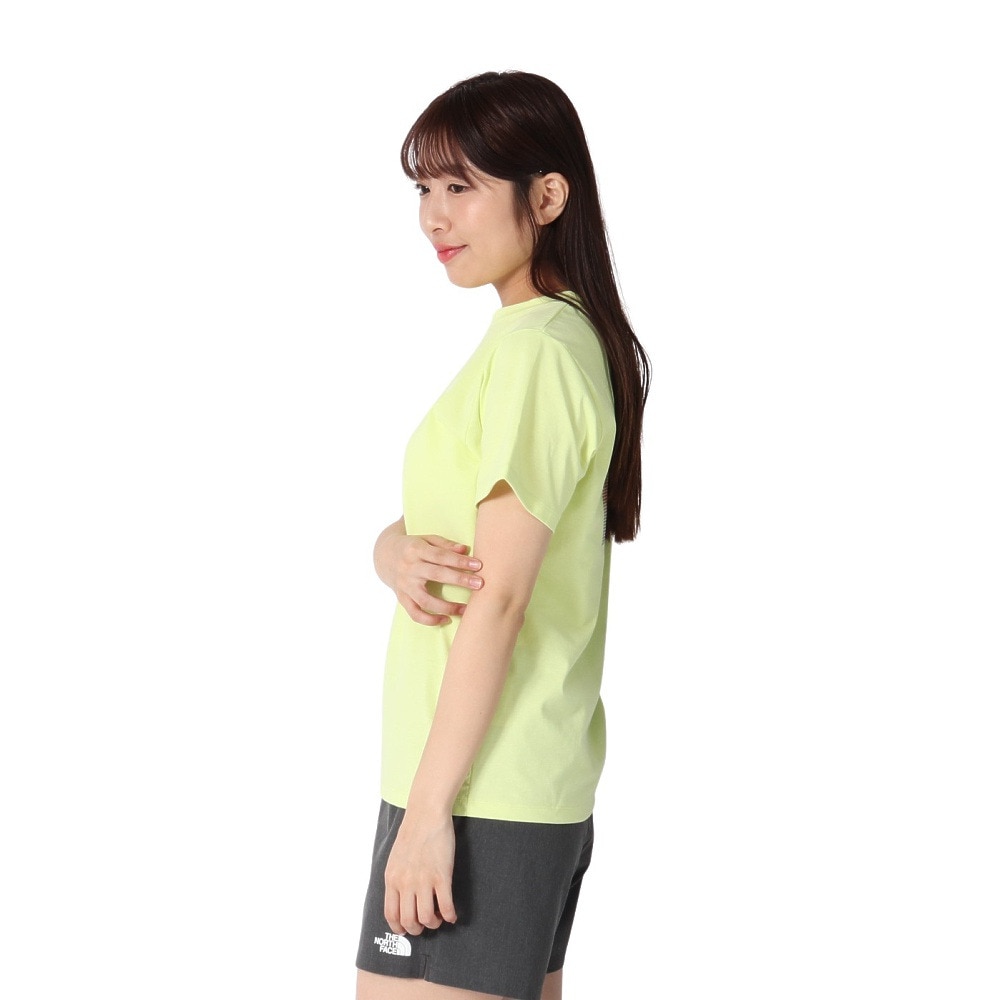 ザ・ノース・フェイス（THE NORTH FACE）（レディース）半袖 ES フラワーボックスロゴ Tシャツ NTW32583 SF