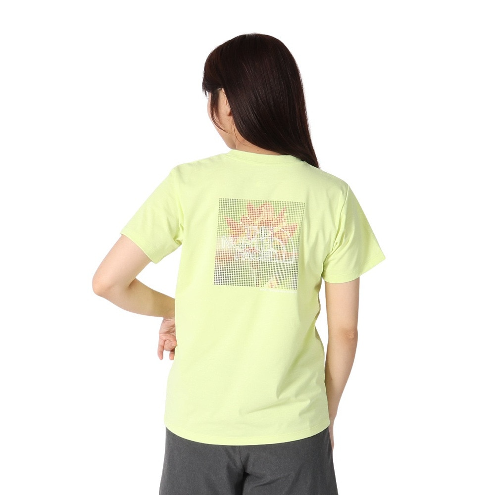 ザ・ノース・フェイス（THE NORTH FACE）（レディース）半袖 ES フラワーボックスロゴ Tシャツ NTW32583 SF