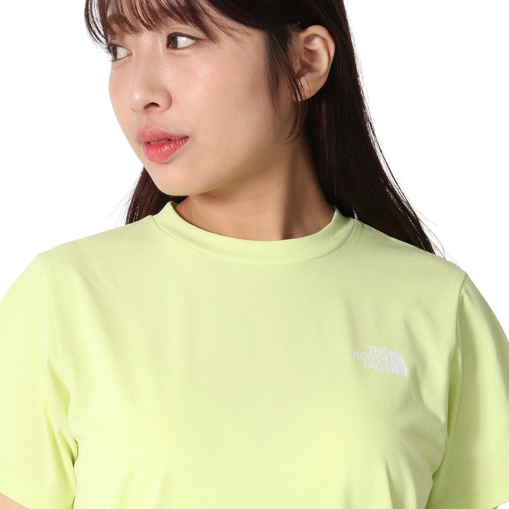 ザ・ノース・フェイス（THE NORTH FACE）（レディース）半袖 ES フラワーボックスロゴ Tシャツ NTW32583 SF