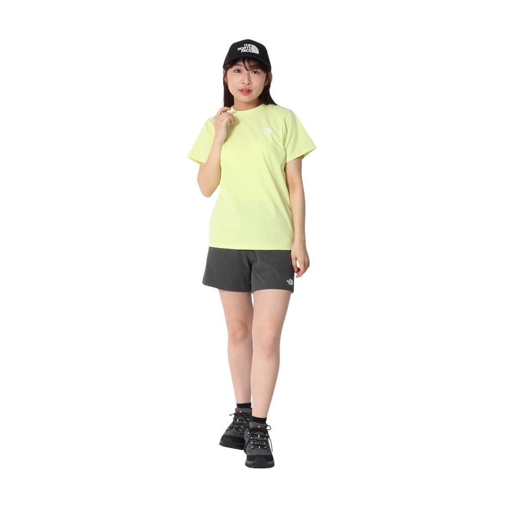 ザ・ノース・フェイス（THE NORTH FACE）（レディース）半袖 ES フラワーボックスロゴ Tシャツ NTW32583 SF