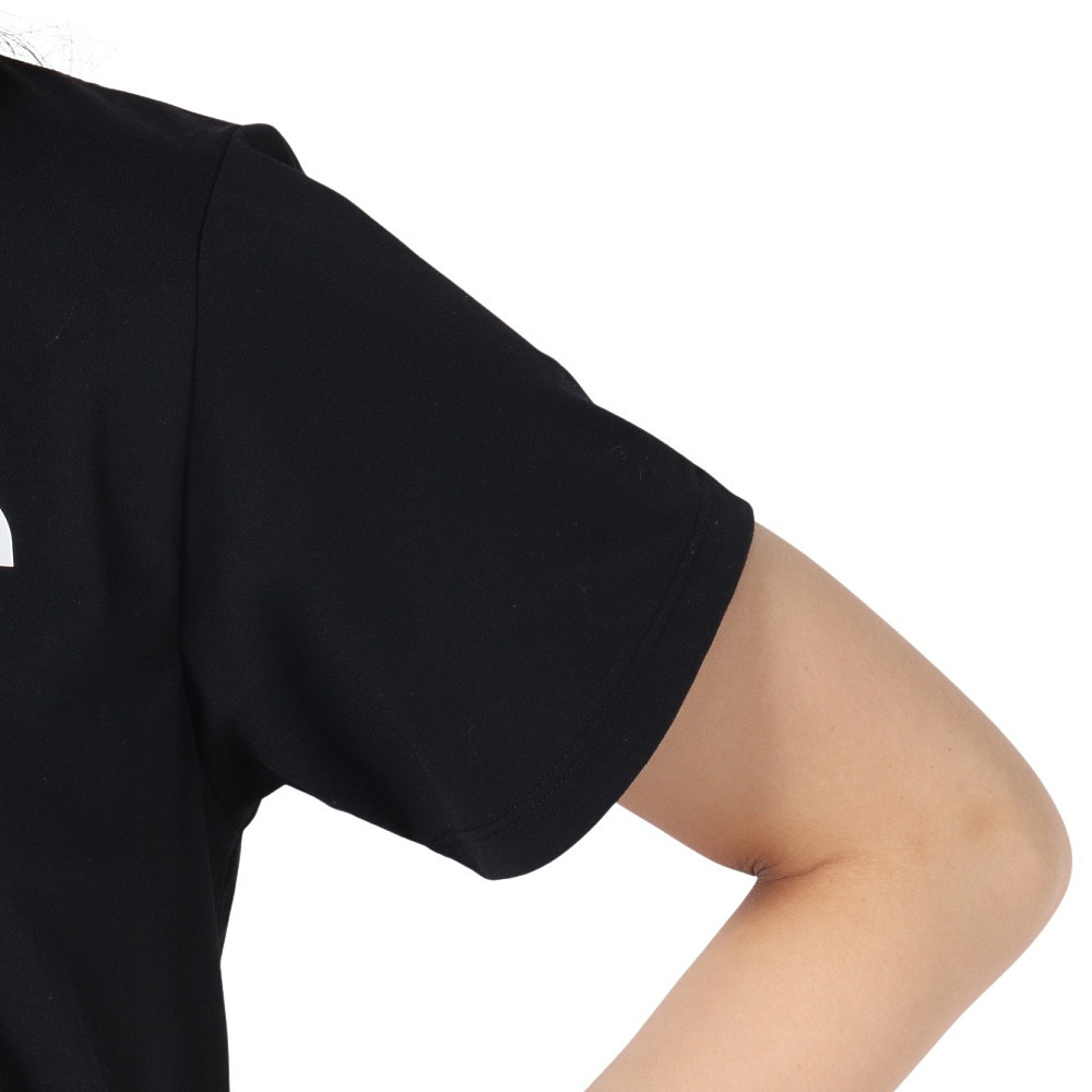 ザ・ノース・フェイス（THE NORTH FACE）（レディース）半袖 ES66 ロゴTシャツ NTW32585 K
