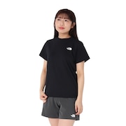 (レディース)半袖 ES66 ロゴTシャツ NTW32585 K