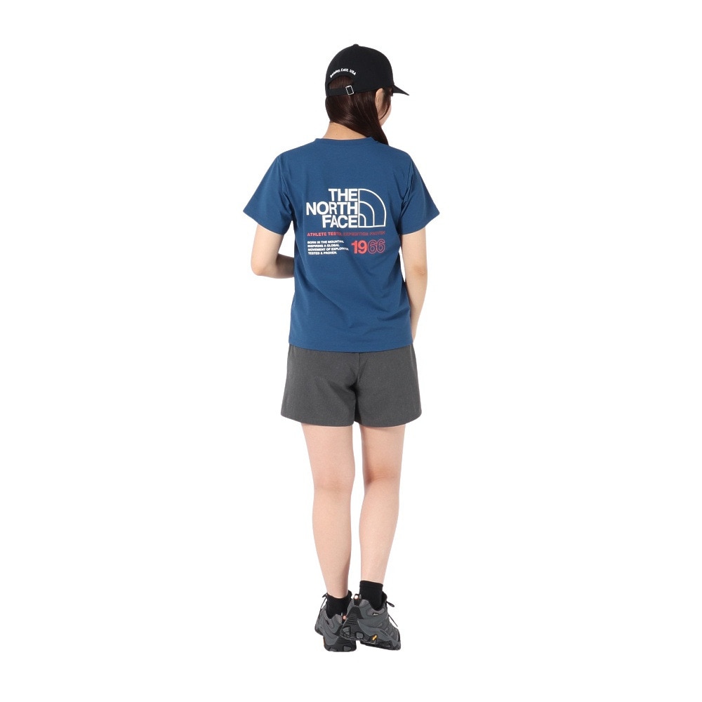 ザ・ノース・フェイス（THE NORTH FACE）（レディース）半袖 ES66 ロゴTシャツ NTW32585 OB