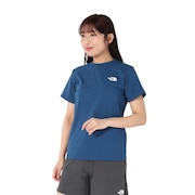 (レディース)半袖 ES66 ロゴTシャツ NTW32585 OB