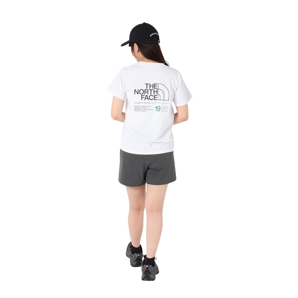 ザ・ノース・フェイス（THE NORTH FACE）（レディース）半袖 ES66 ロゴTシャツ NTW32585 W
