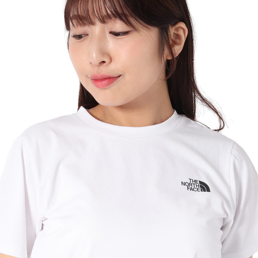 ザ・ノース・フェイス（THE NORTH FACE）（レディース）半袖 ES66 ロゴTシャツ NTW32585 W