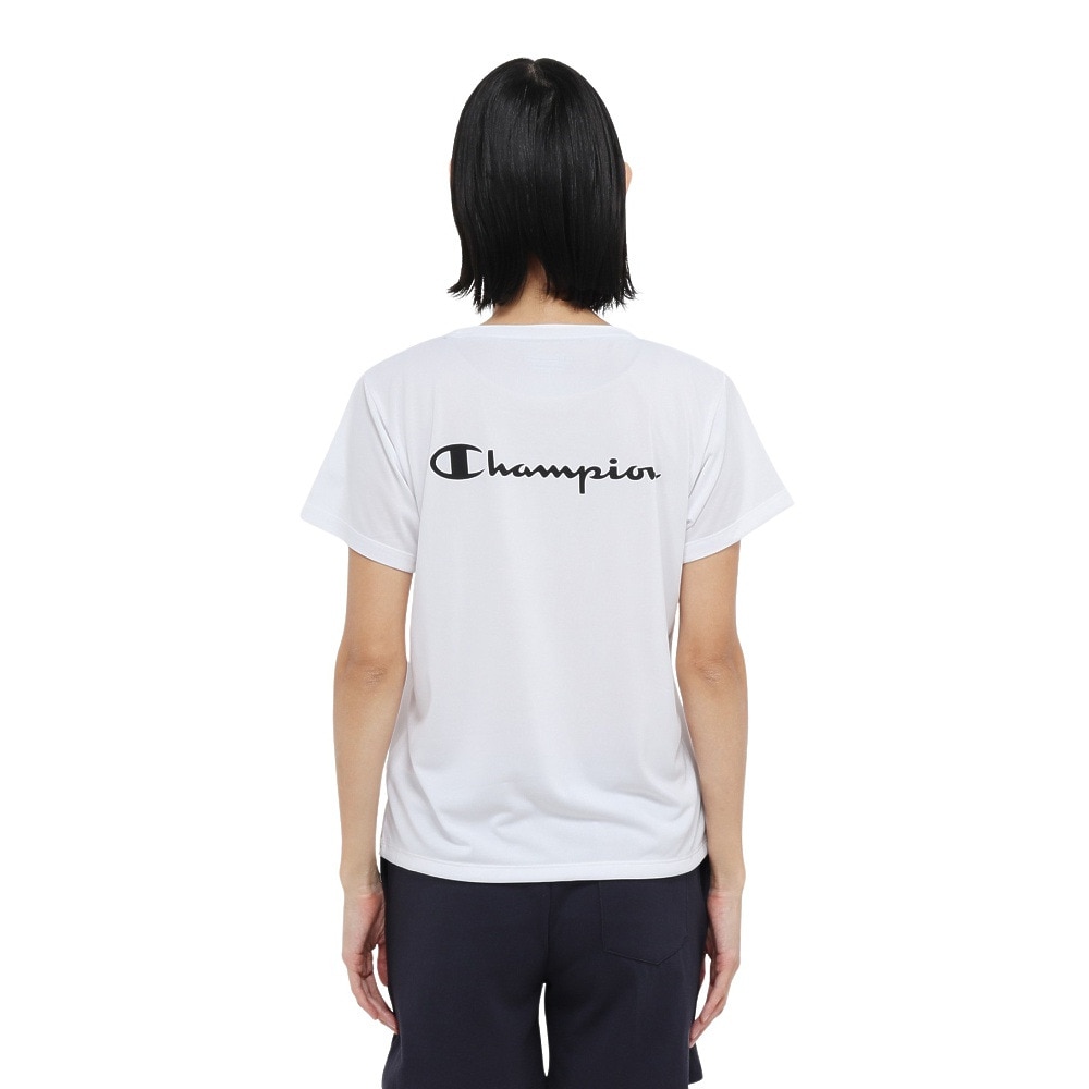 チャンピオン（CHAMPION）（レディース）C VAPPER 半袖Tシャツ 防臭 CW-BS302 010