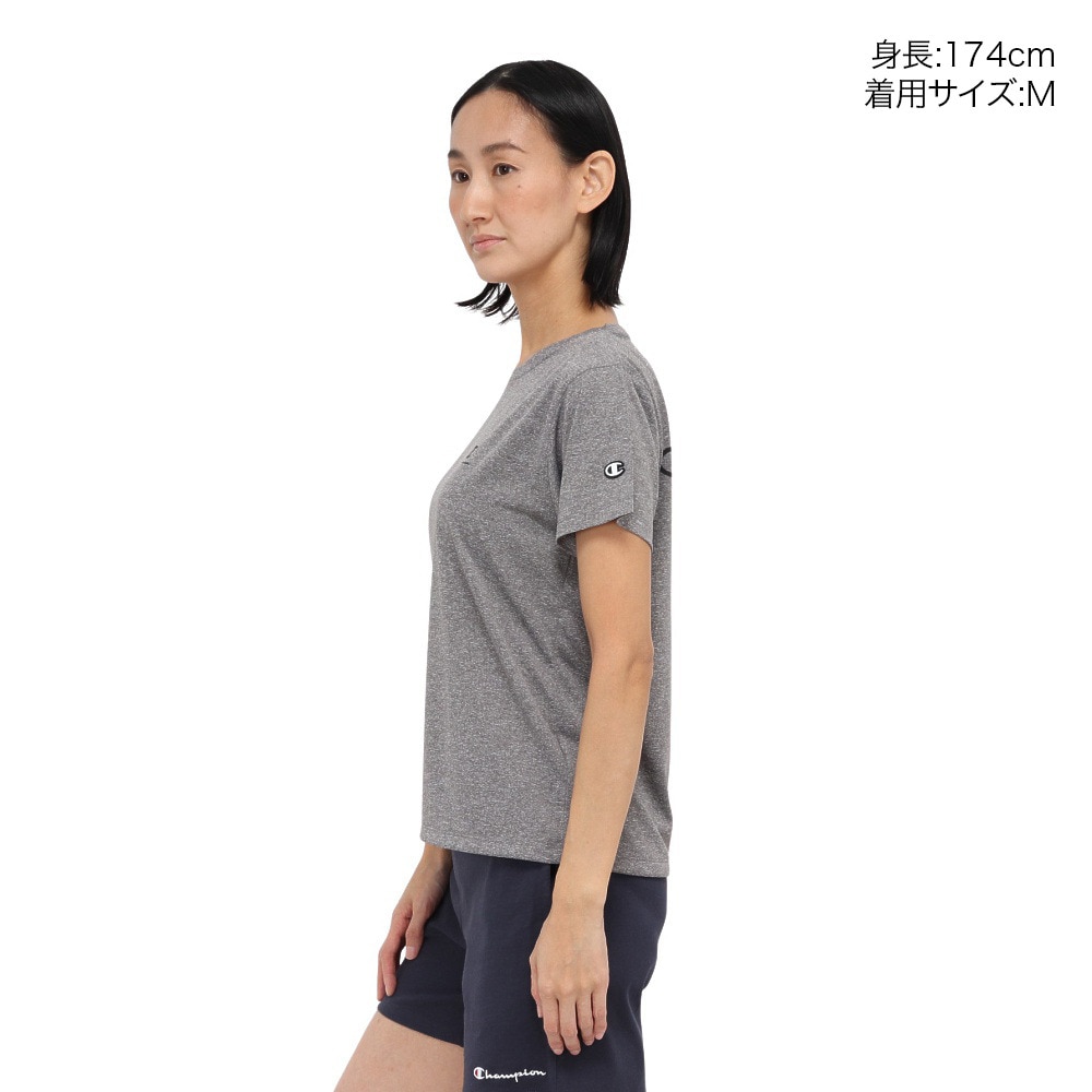 チャンピオン（CHAMPION）（レディース）C VAPPER 半袖Tシャツ 防臭 CW-BS302 089