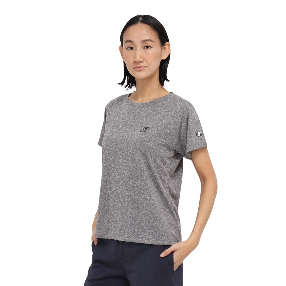 チャンピオン（CHAMPION）（レディース）C VAPPER 半袖Tシャツ 防臭 CW-BS302 089