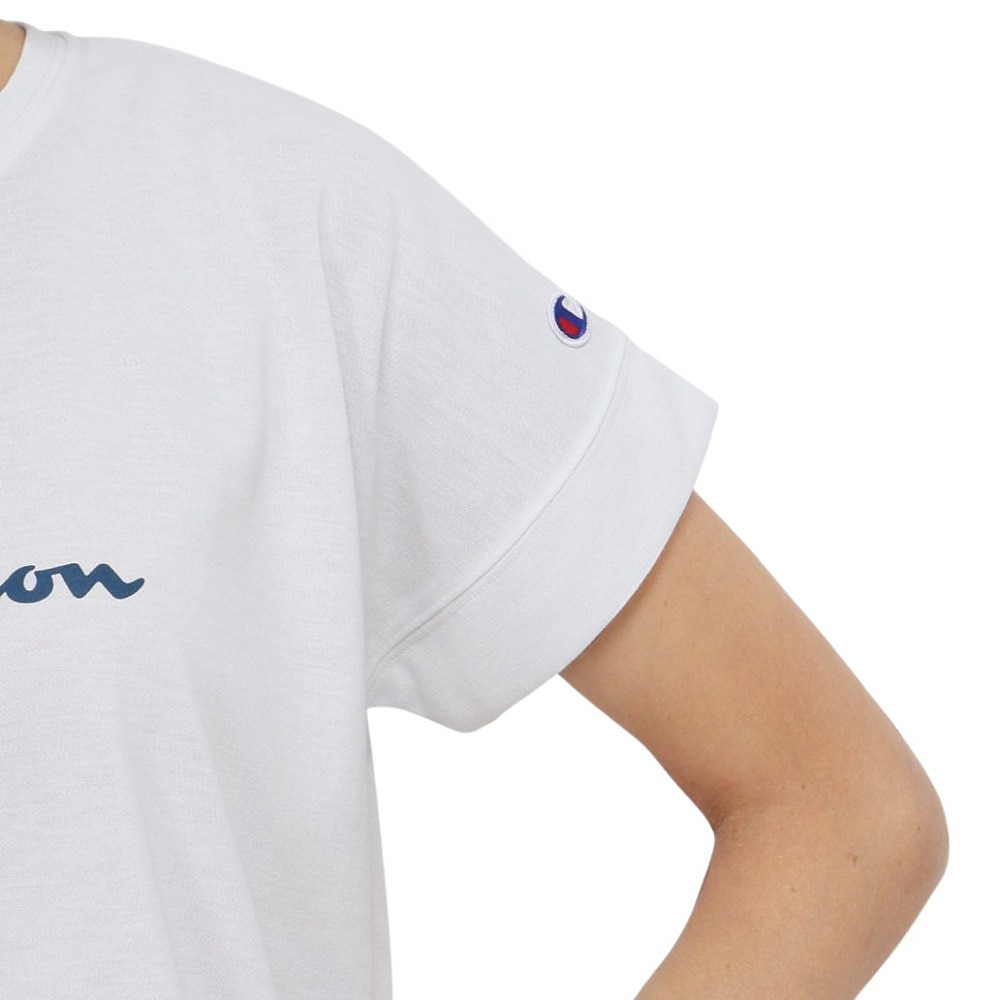 チャンピオン（CHAMPION）（レディース）REPEL MESH JERSEY 半袖Tシャツ CW-BS306 010