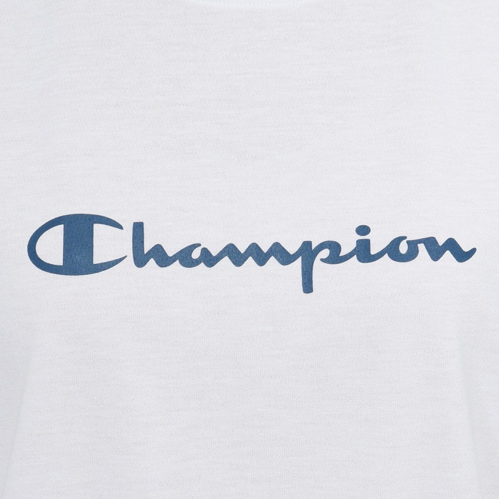 チャンピオン（CHAMPION）（レディース）REPEL MESH JERSEY 半袖Tシャツ CW-BS306 010