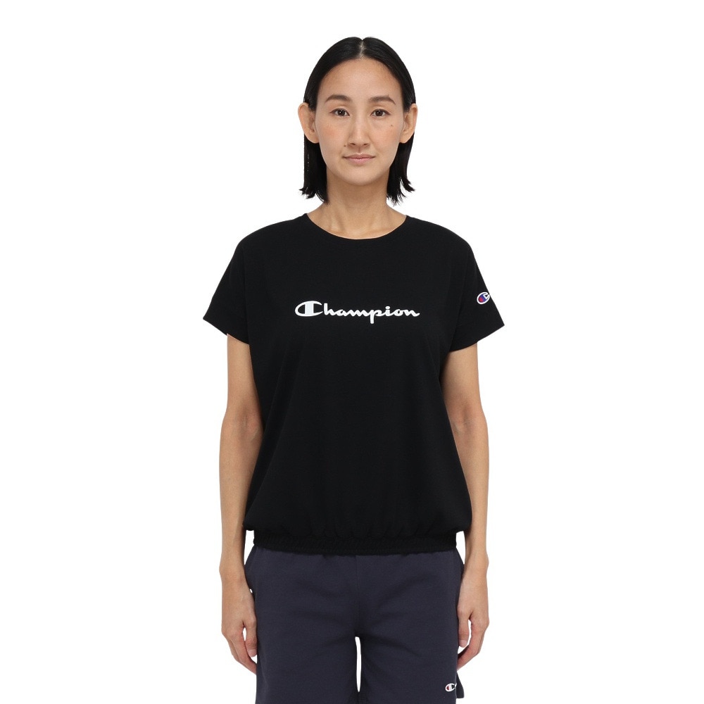 チャンピオン（CHAMPION）（レディース）REPEL MESH JERSEY 半袖Tシャツ CW-BS306 090