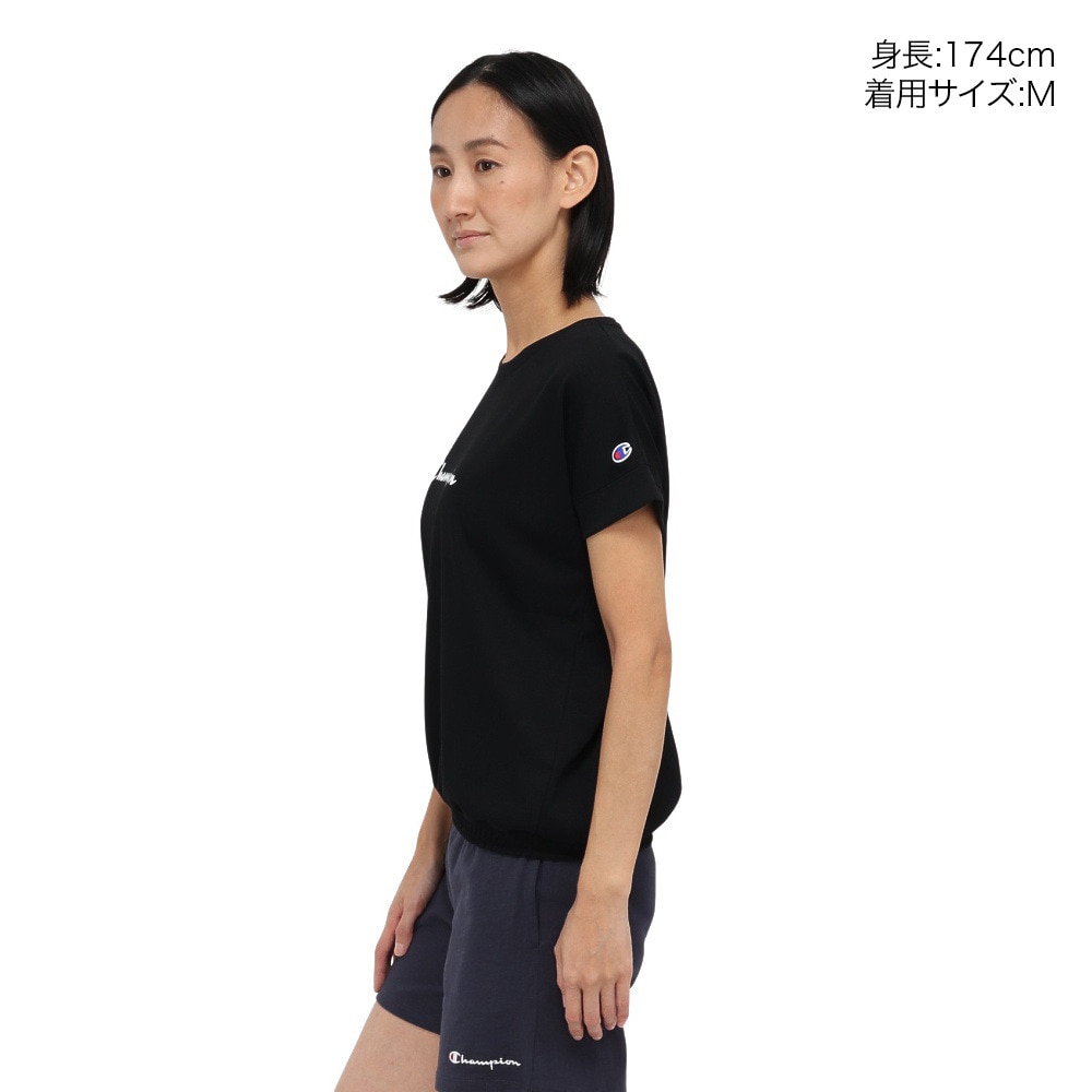 チャンピオン（CHAMPION）（レディース）REPEL MESH JERSEY 半袖Tシャツ CW-BS306 090