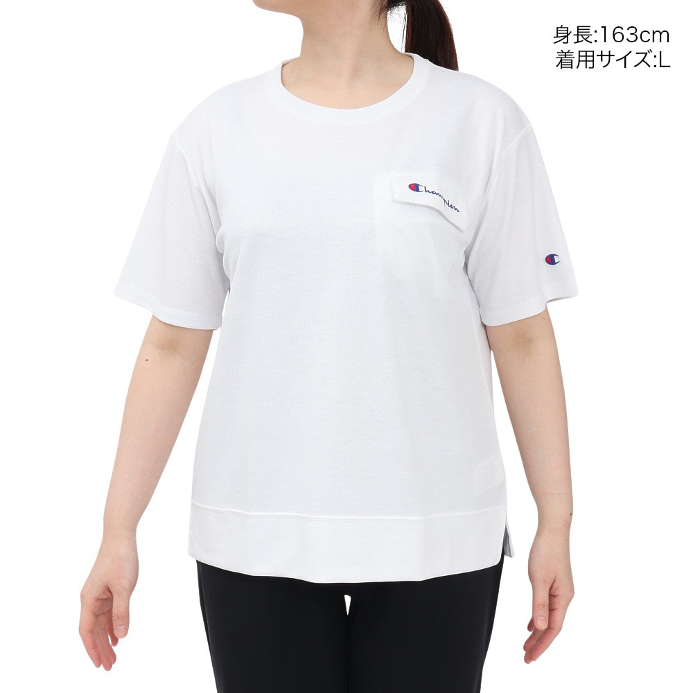 チャンピオン（CHAMPION）（レディース）ストレッチ JERSEY 半袖Tシャツ CW-BS310 010