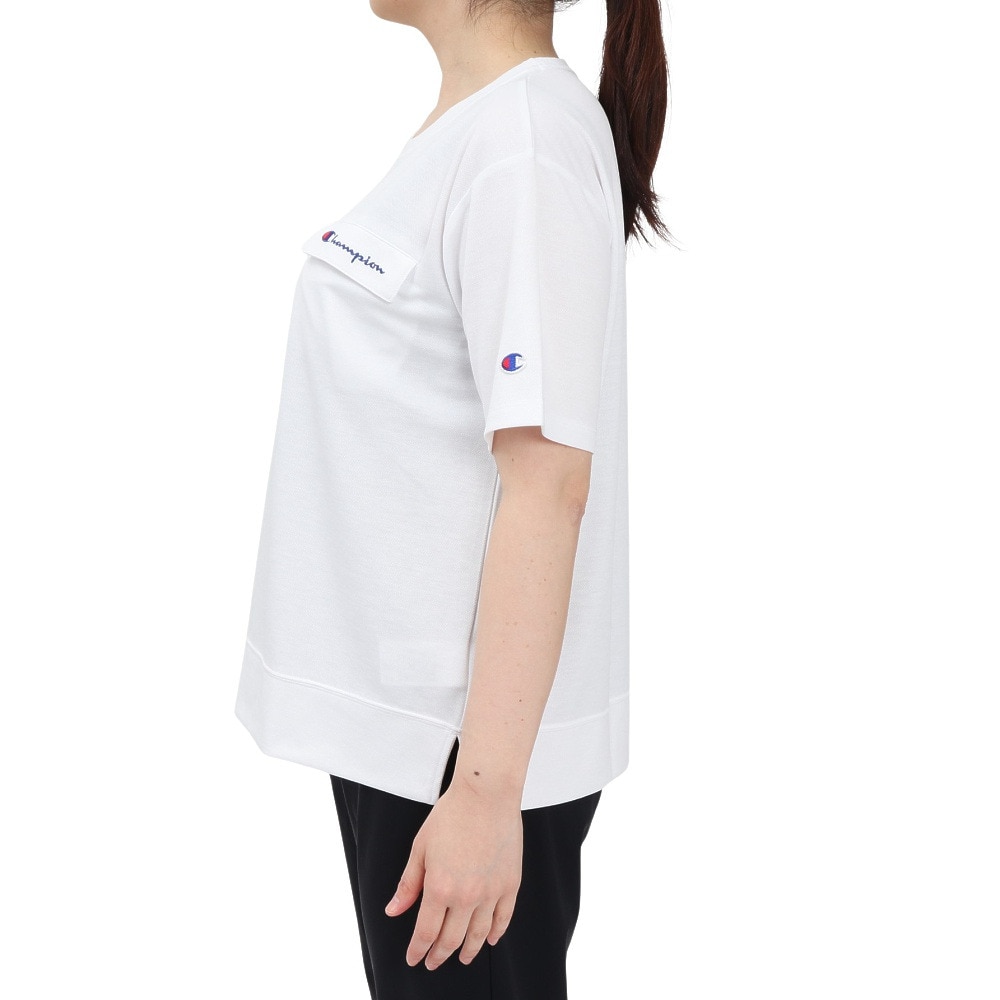 チャンピオン（CHAMPION）（レディース）ストレッチ JERSEY 半袖Tシャツ CW-BS310 010