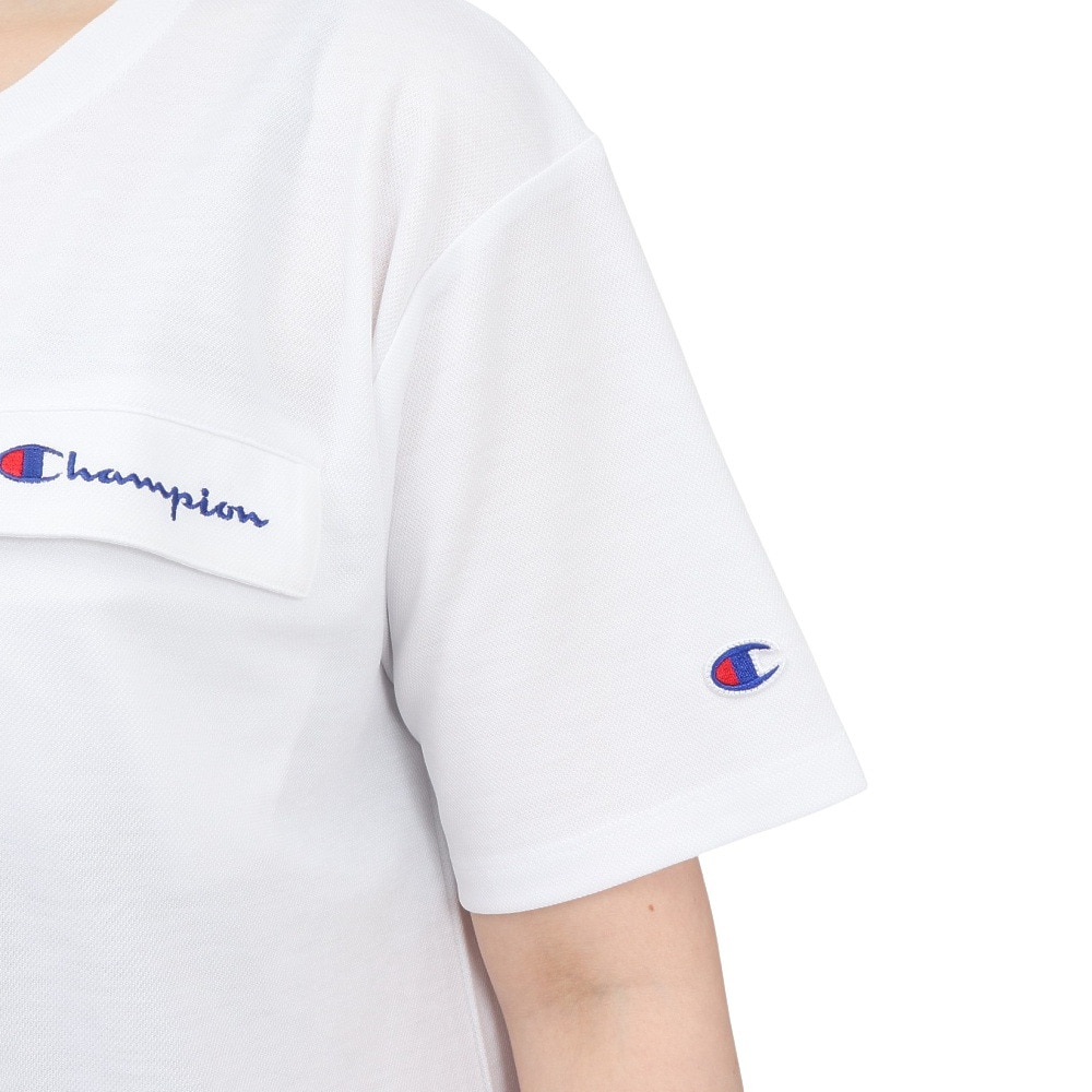 チャンピオン（CHAMPION）（レディース）ストレッチ JERSEY 半袖Tシャツ CW-BS310 010