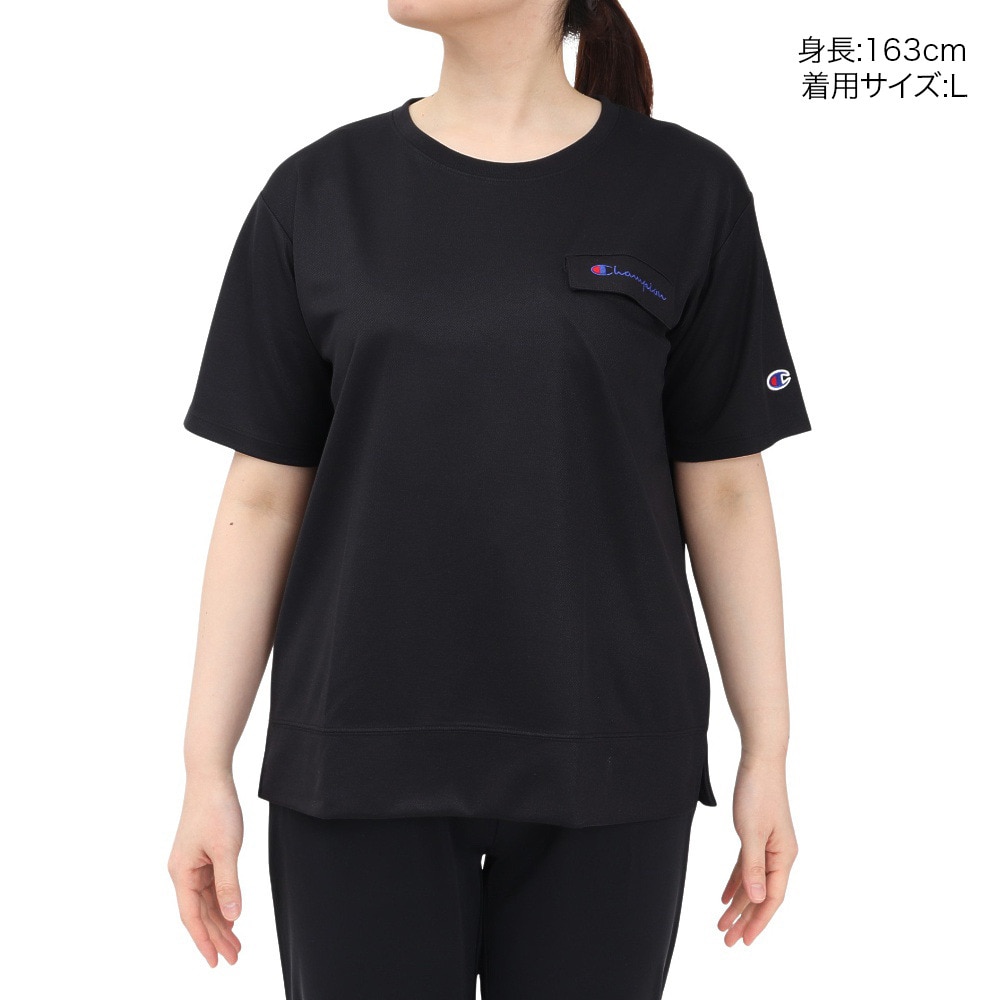 チャンピオン（CHAMPION）（レディース）ストレッチ JERSEY 半袖Tシャツ CW-BS310 090