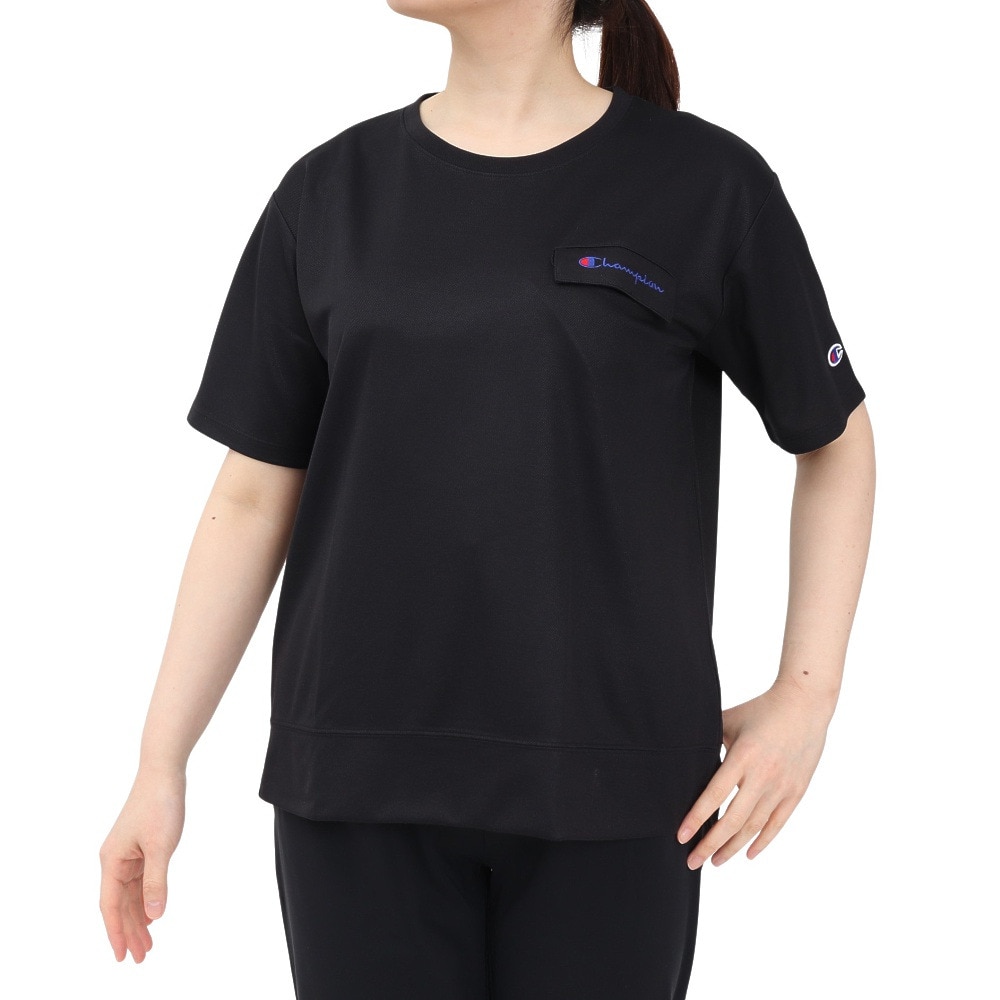 チャンピオン（CHAMPION）（レディース）ストレッチ JERSEY 半袖Tシャツ CW-BS310 090