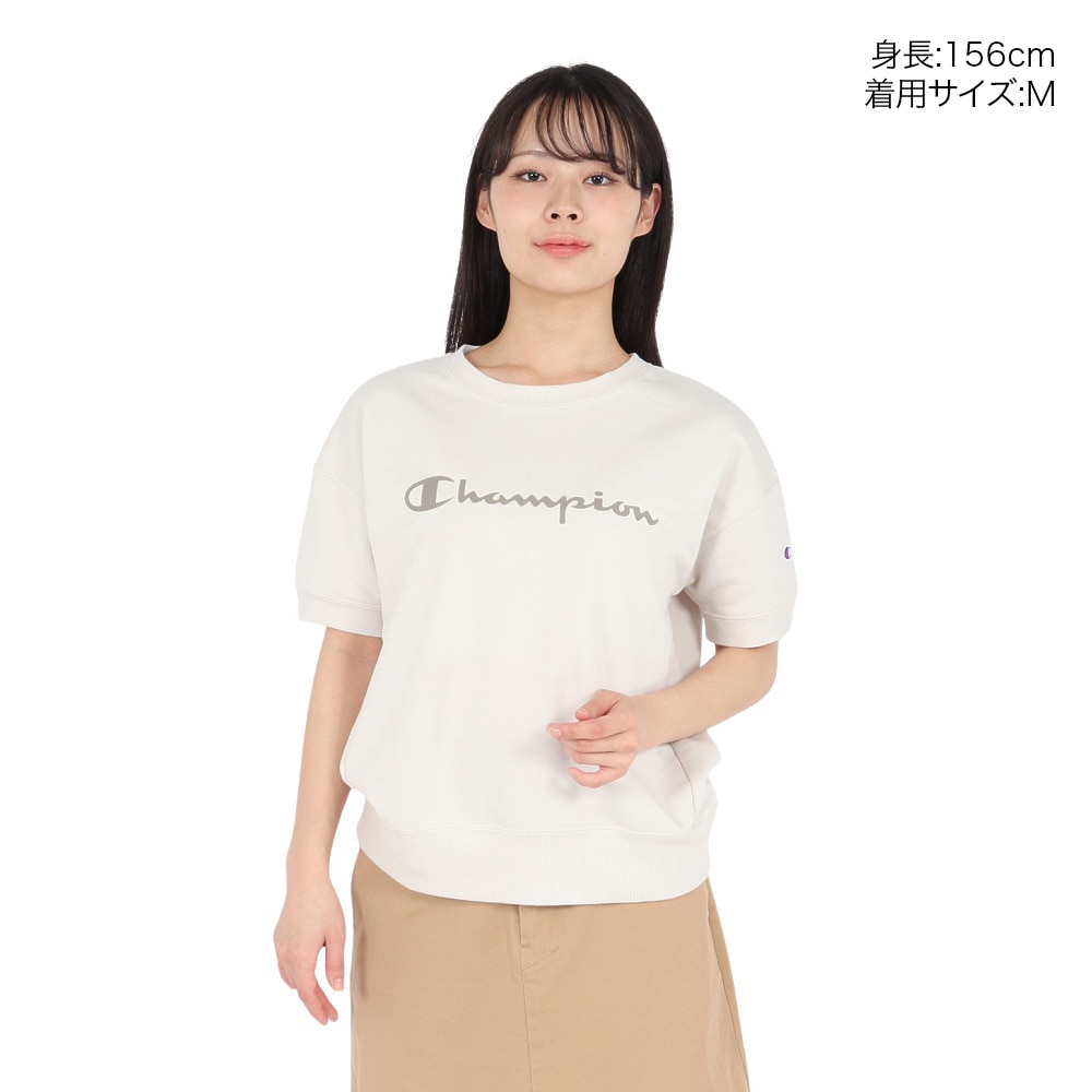 チャンピオン（CHAMPION）（レディース）テリー 半袖 スウェットシャツ CW-BS002 033