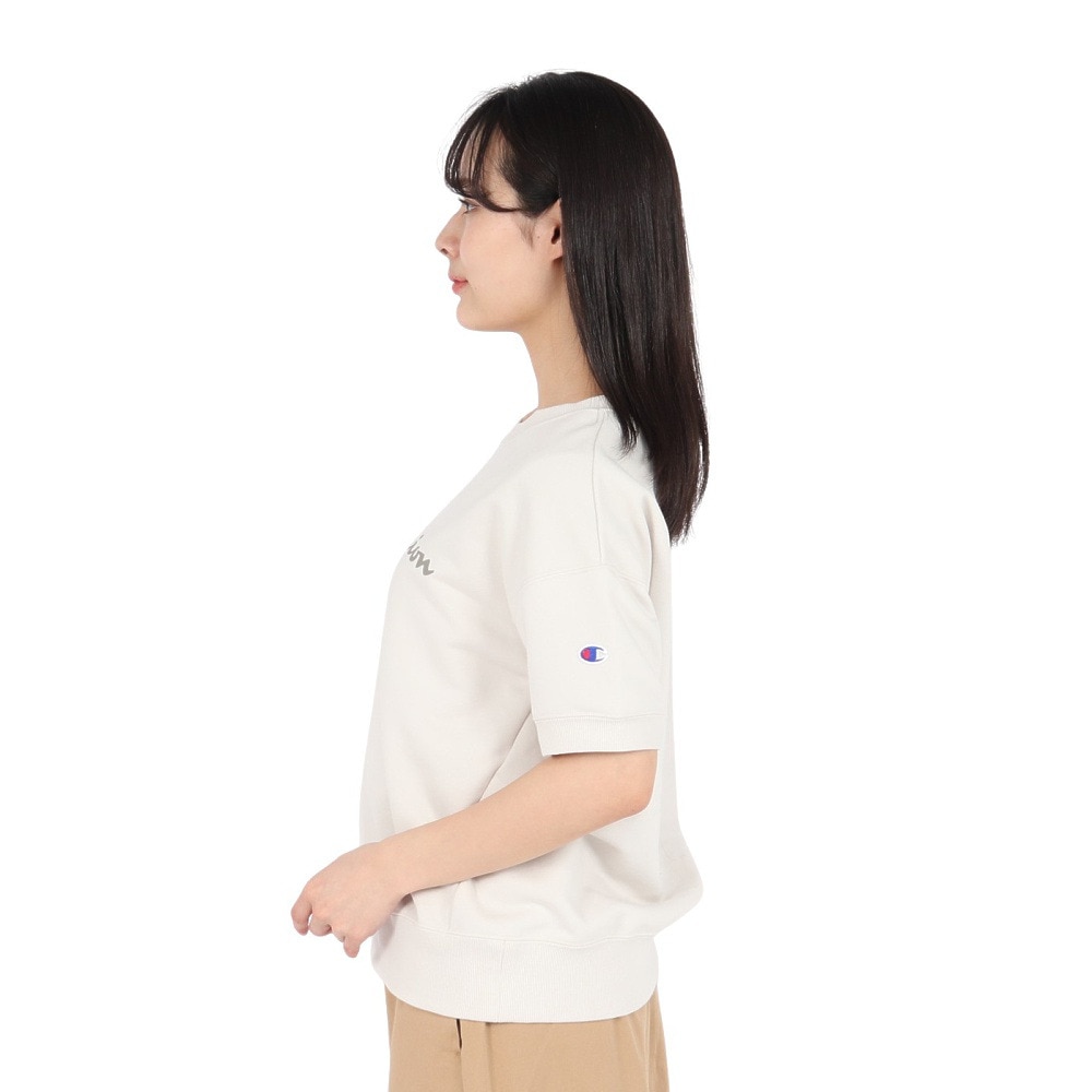 チャンピオン（CHAMPION）（レディース）テリー 半袖 スウェットシャツ CW-BS002 033